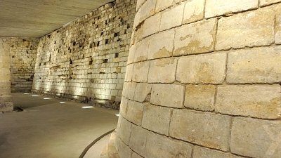 History of the Louvre (Sully wing, level -1)
