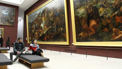 French Painting: The Grand Format (Denon wing, level 1)
